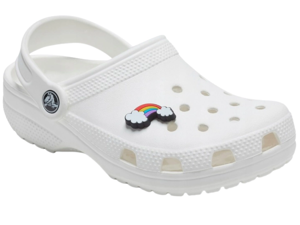 Jibbitz Crocs Rainbow with Clouds