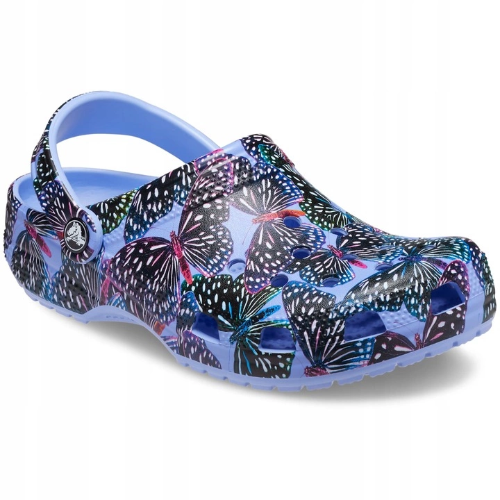 Klapki Crocs Classic Butterfly Clog Moon Jelly/ Multi