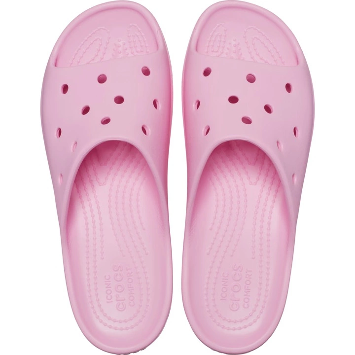 Klapki Crocs Classic Platform Slide W Flamingo