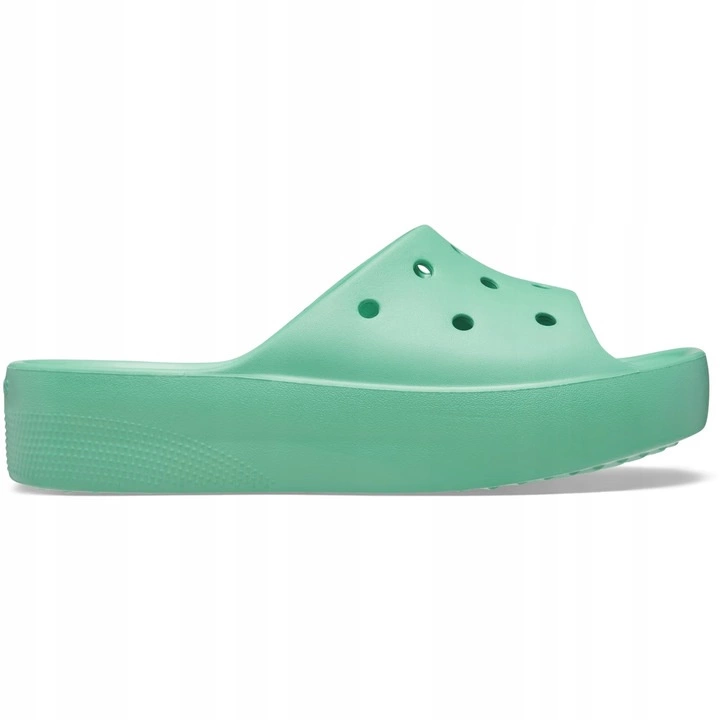 Klapki Crocs Classic Platform Slide W Jade Stone