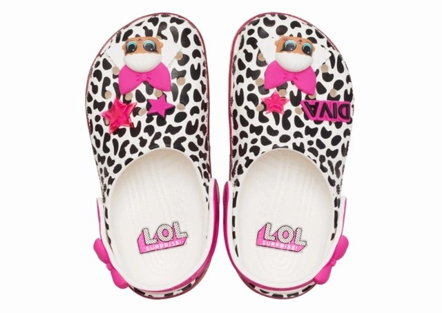 Klapki Crocs Lol Suprise Diva Classic Clog White