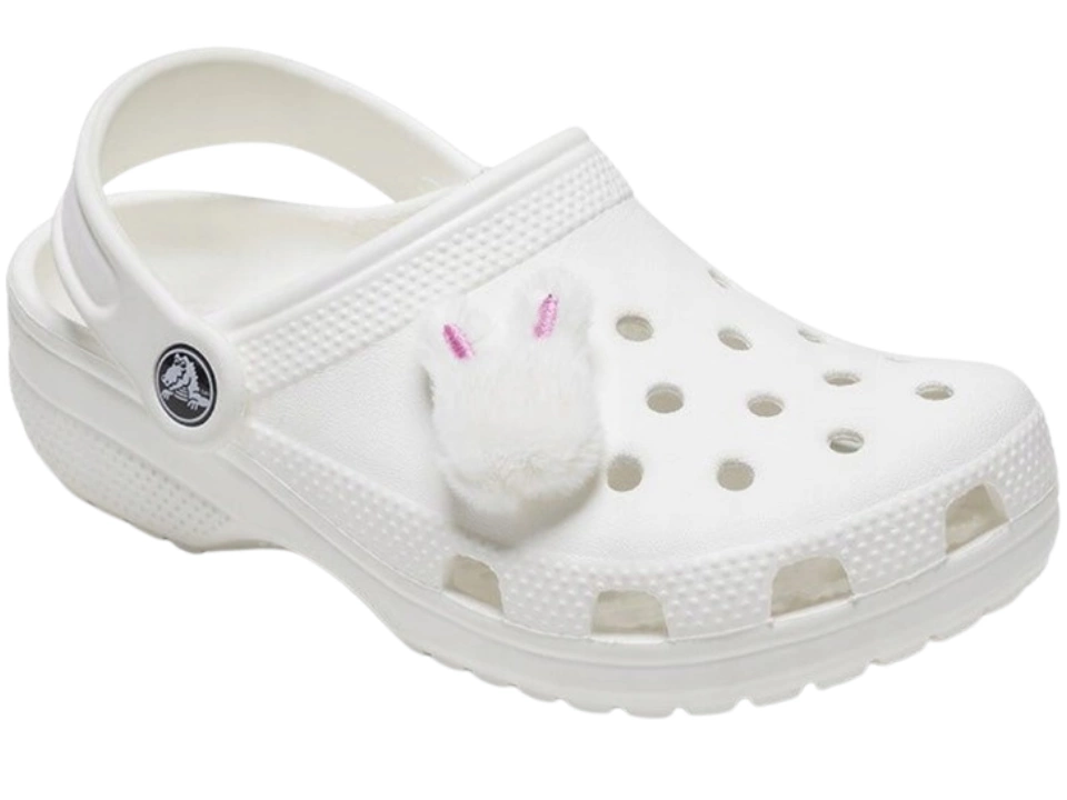 Jibbitz Crocs Fluffy Bunny