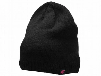 Czapka damska 4F głęboka czerń