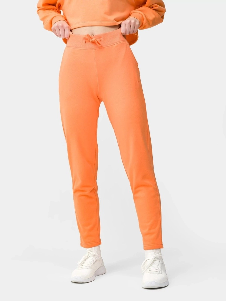 Spodnie damskie 4F pomarańcz