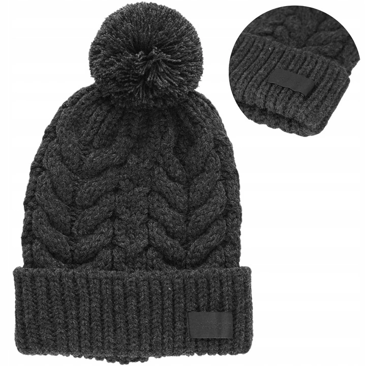 Czapka Outhorn ciemny szary 