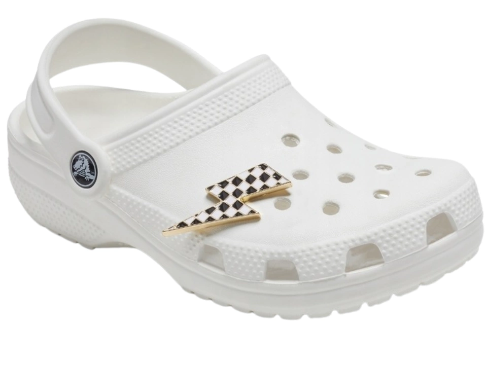 Jibbitz Crocs Dice Print Lightning Bolt