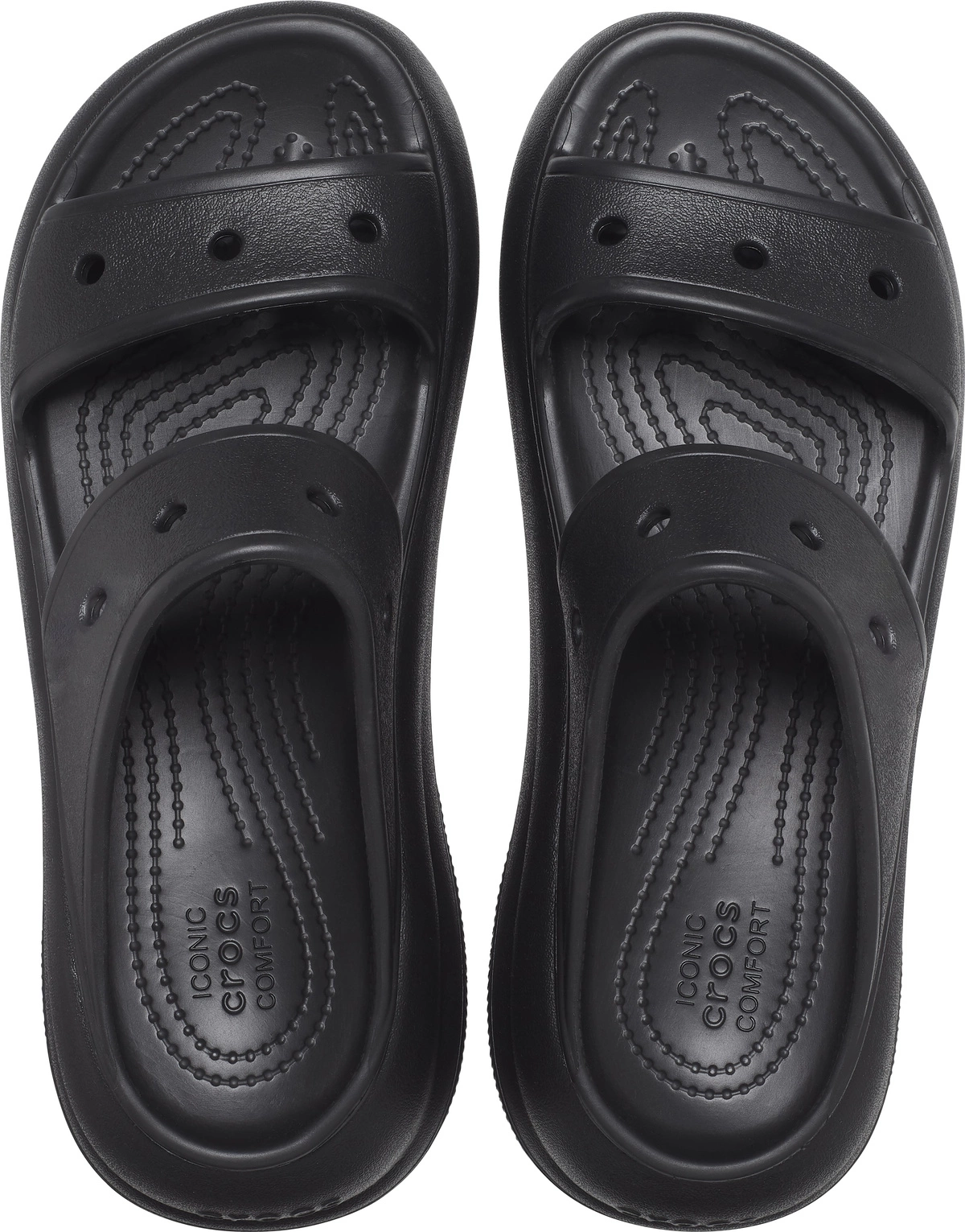 Klapki Crocs Classic Crush Sandal Black