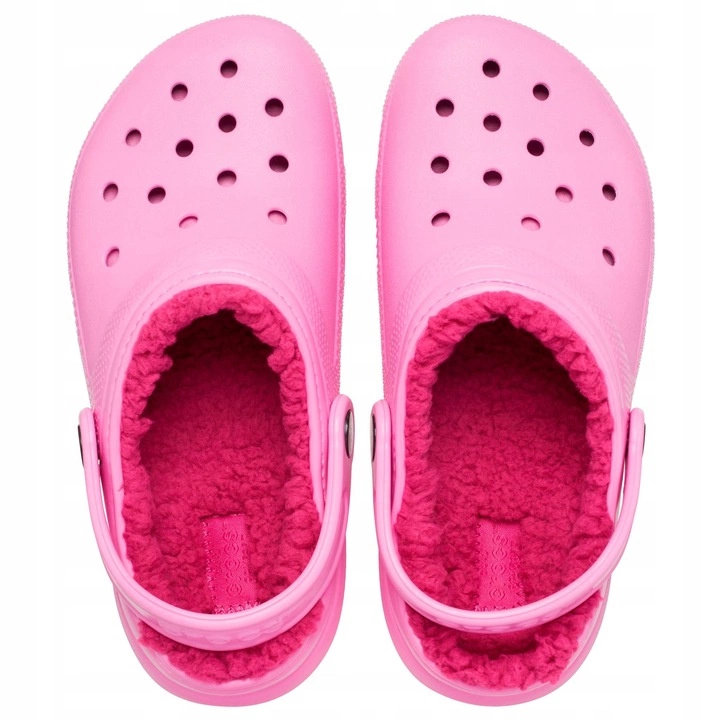 Klapki Crocs Classic Lined Kids taffy pink
