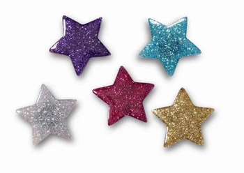 Jibbitz Crocs Icon Glitter Stars 5 Pack