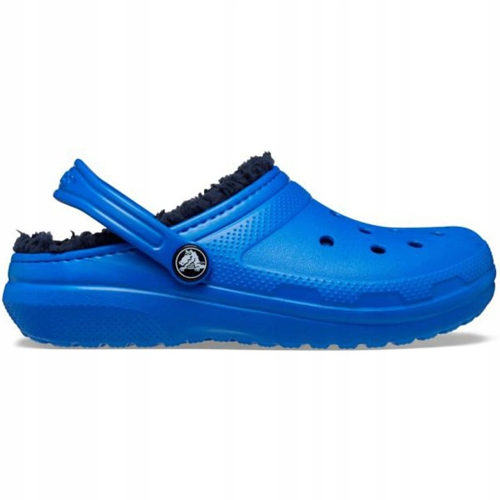 Klapki Crocs Classic Lined Kids blue bolt