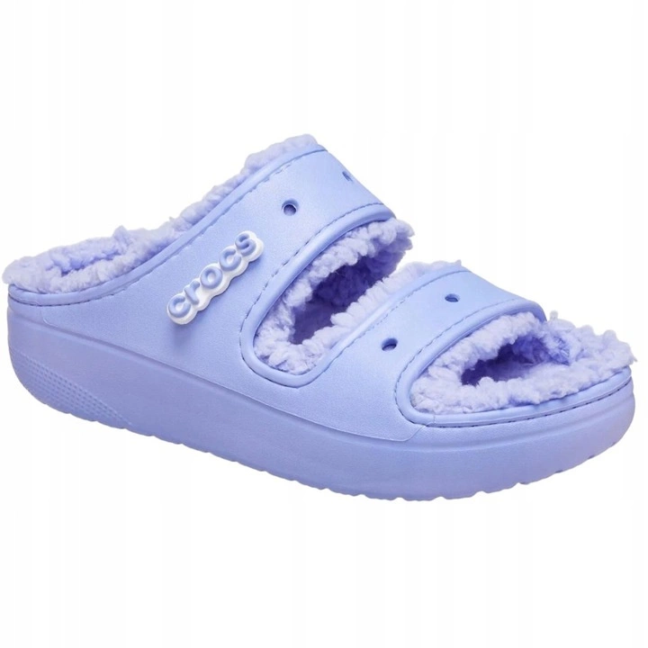 Klapki Crocs Classic Cozzy Sandal digital violet