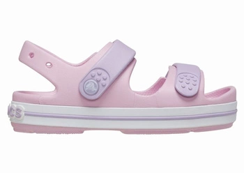 Sandały Crocs Crocband Cruiser Sandal Kids Ballerina/Lavend