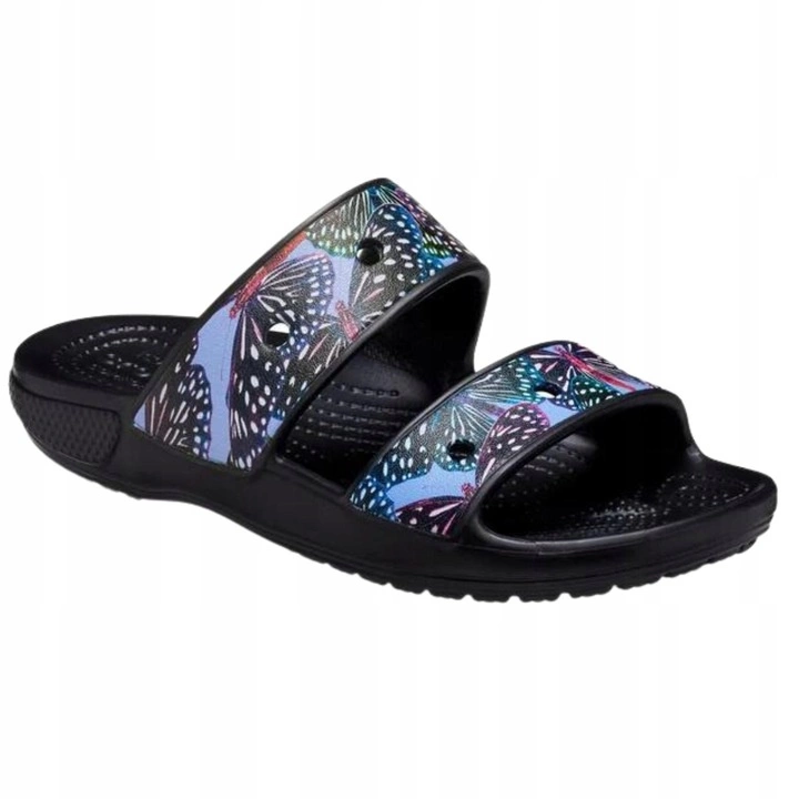 Klapki Crocs Classic Butterfly Sandal Black/ Multi