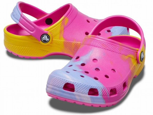 Klapki Crocs Classic Ombre Clog Kids Juice/ Multi 