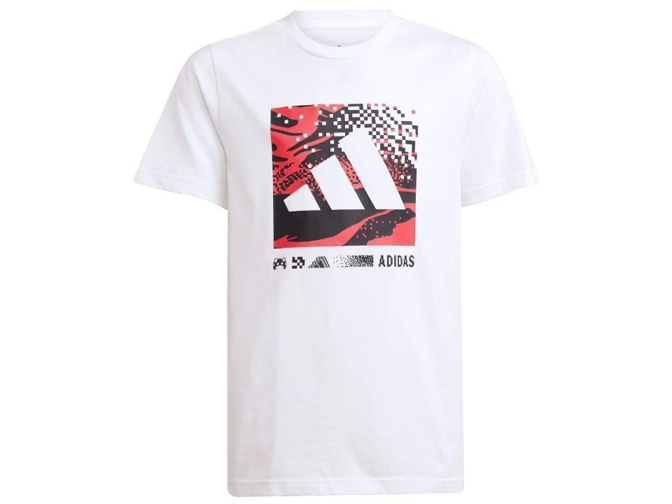 Koszulka Adidas J Camo Logo Tee