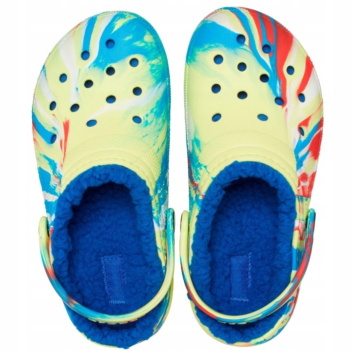 Klapki Crocs Classic Lined Marbeld Clog