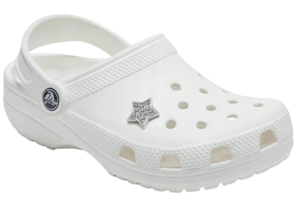 Jibbitz Crocs Silwer Star