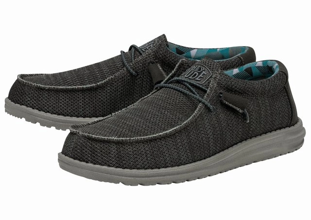 Buty Hey Dude Wally Sox Charcoal