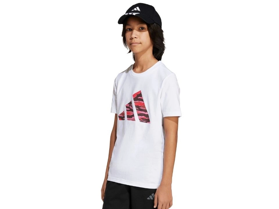 Koszulka Adidas J Camo Logo Tee