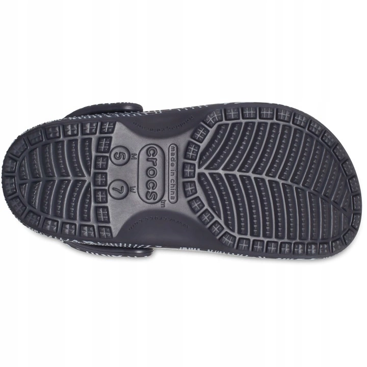 Klapki Crocs Classic Topographic Clog Deep Navy/ Multi