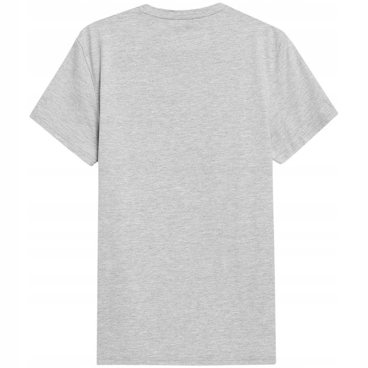 Koszulka męska 4F chłodny jasny szary melanż