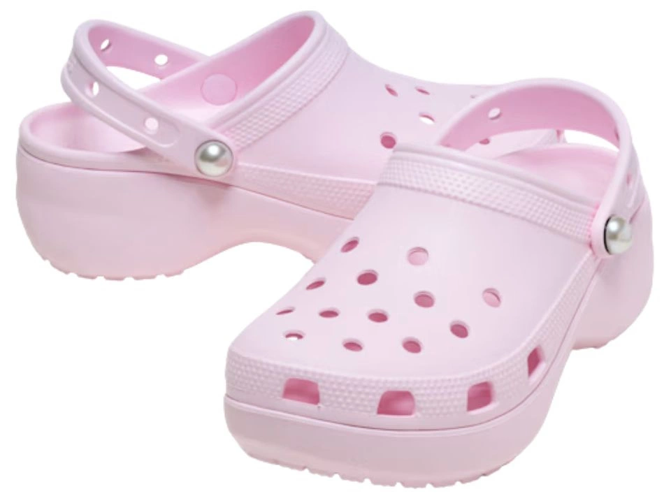 Klapki Crocs Classic Platform Pink Milk