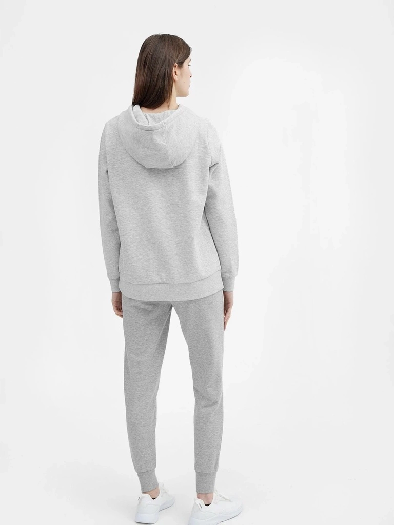 Spodnie damskie 4F chłodny jasny szary melanż