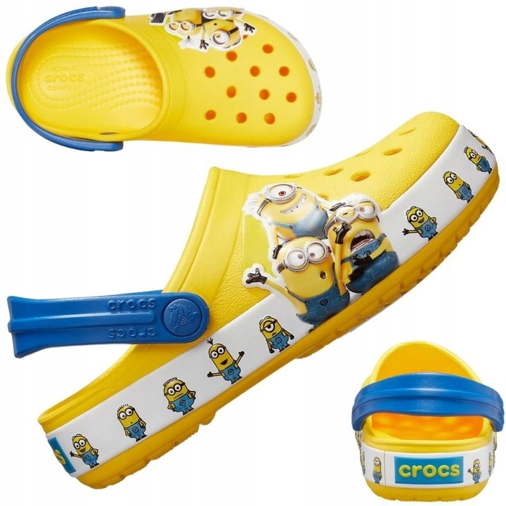Klapki Crocs Funlab Minions Multi Clog Kids