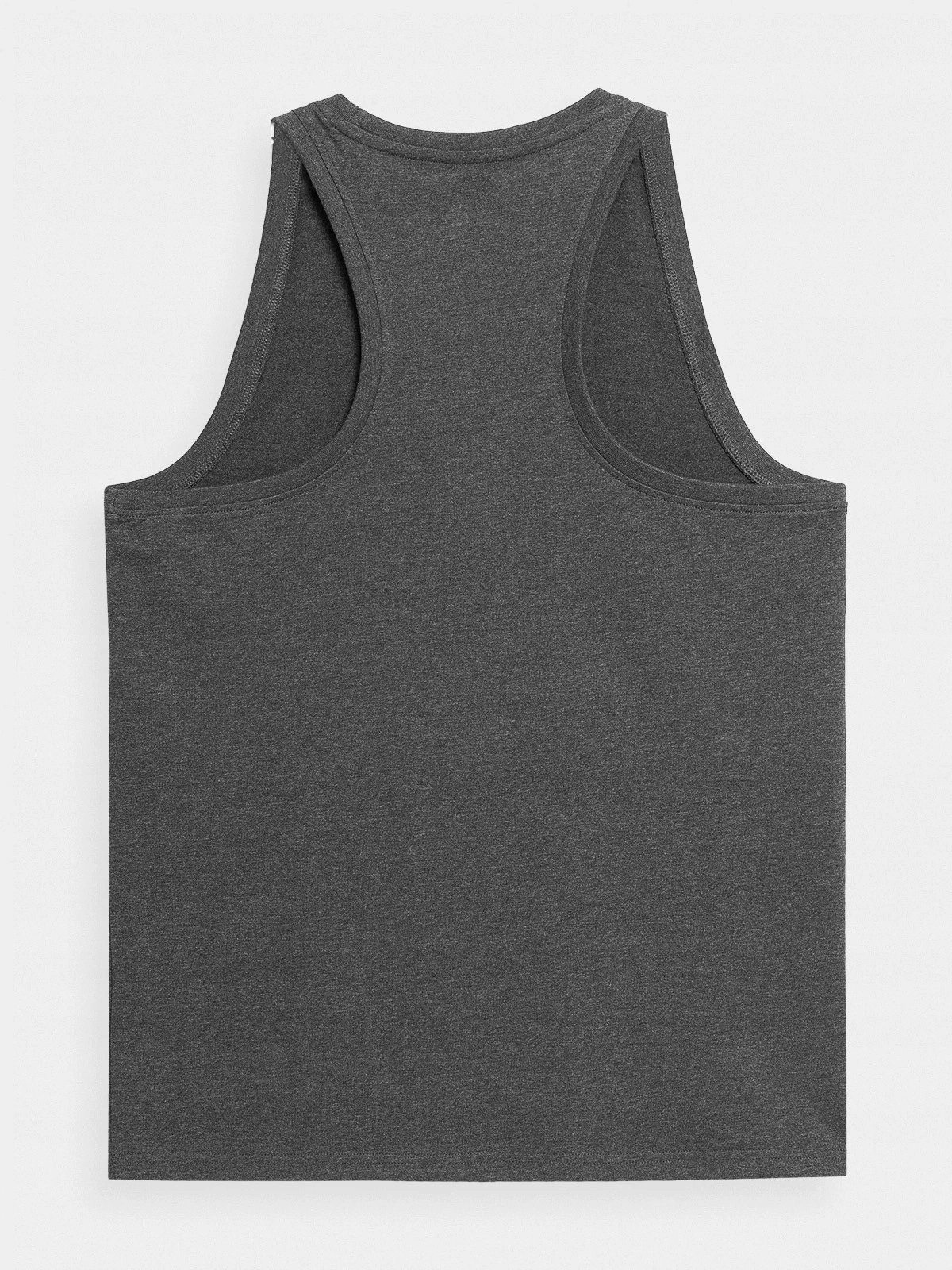 Koszulka męska 4F ciemny szary melanż