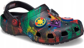 Klapki Crocs Classic Marvel Avengers Kids Clog Black