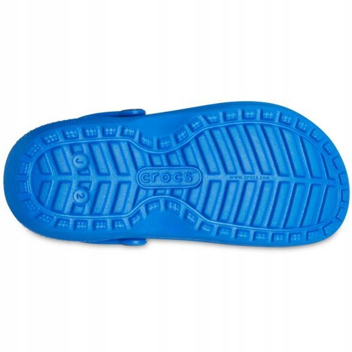 Klapki Crocs Classic Lined Kids blue bolt