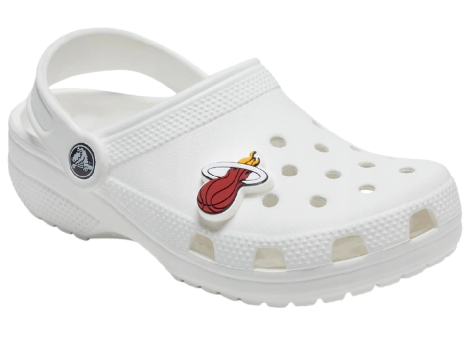 Jibbitz Crocs NBA Miami Heat Logo