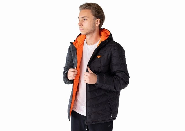 Kurtka męska 4F pomarańczowa