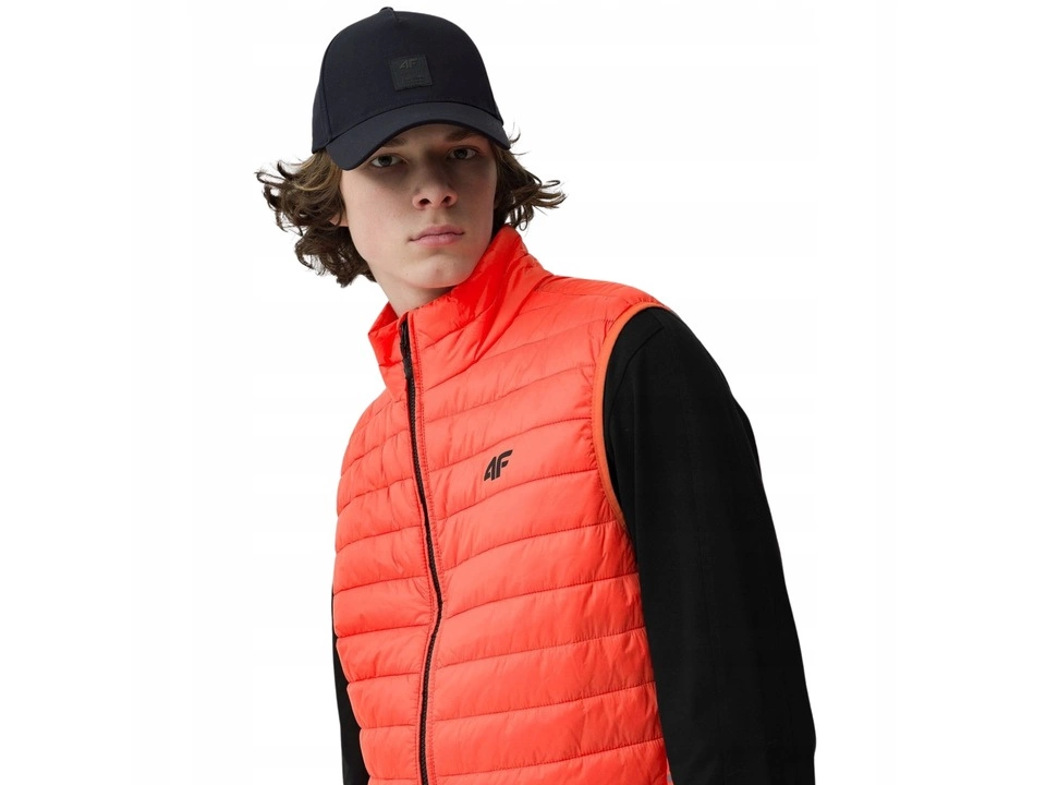 Kurtka męska 4F pomarańcz