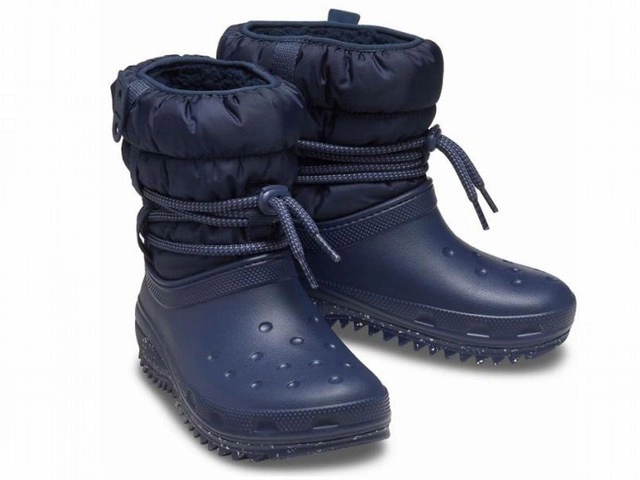 Śniegowce Crocs Classic Neo Puff Luxe Boot navy