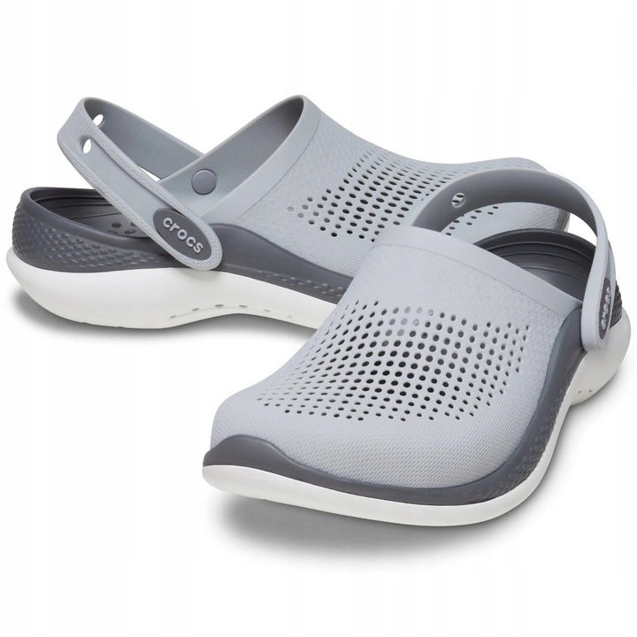 Klapki Crocs LiteRide 360 Clog Light Grey/ Slate Grey