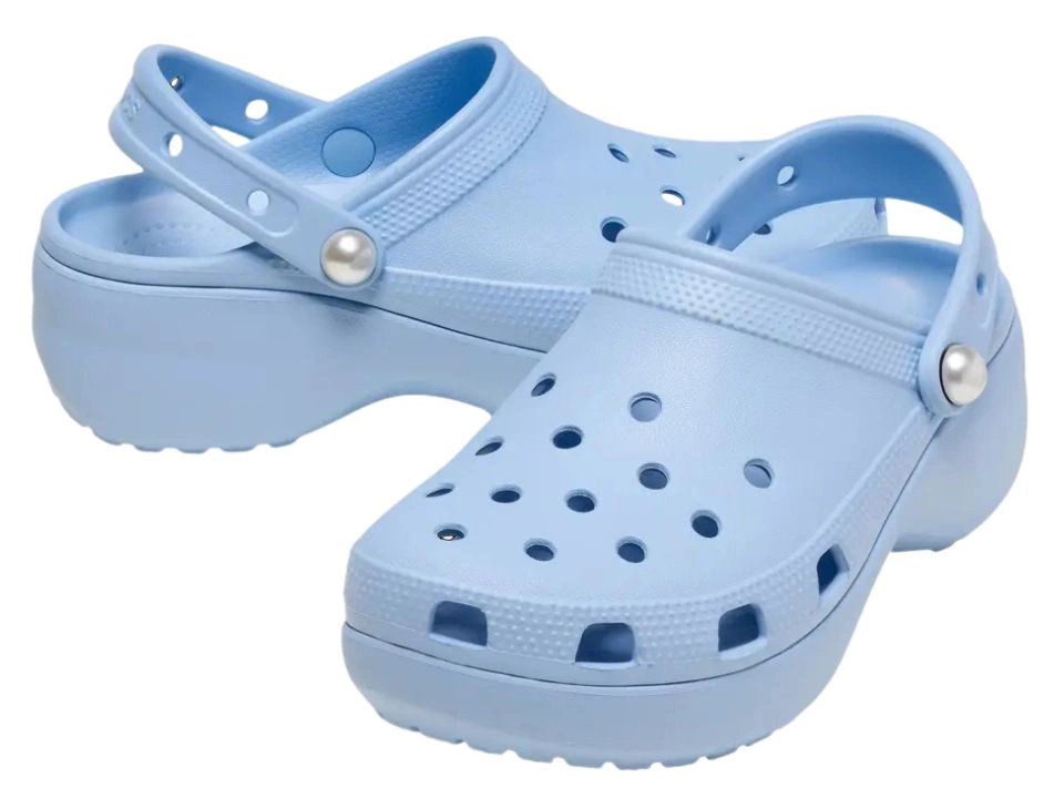 Klapki Crocs Classic Platform Clue Calcite