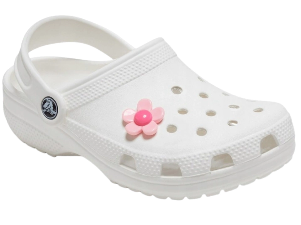 Jibbitz Crocs Pink Resin Flower