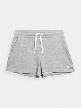 Spodenki damskie 4F chłodny jasny szary melanż