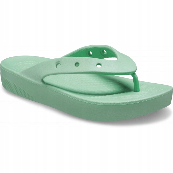 Klapki Crocs Classic Platform Flip W Jade Stone