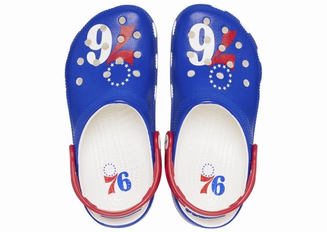 Klapki Crocs Classic NBA Philadelphia 76ERS Clog