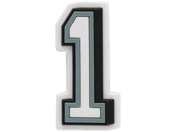 Jibbitz Crocs BW Number One