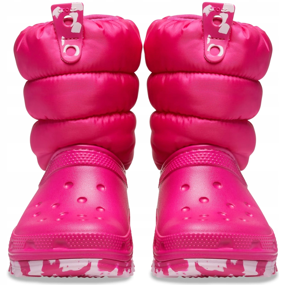 Śniegowce Crocs candy pink