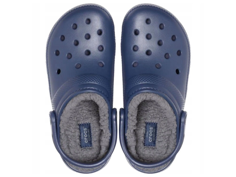 Crocs Classic Lined Clog navy/charcoal