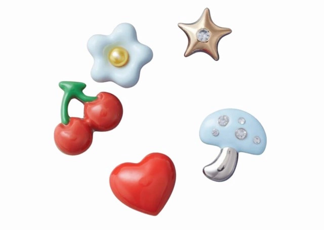 Jibbitz Crocs Puffy Metals 5 Pack