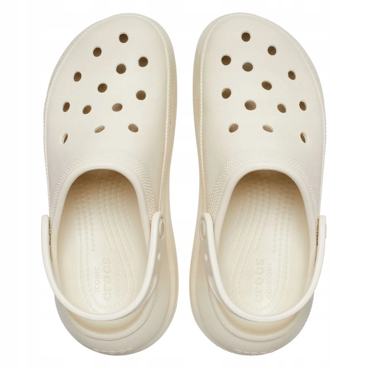 Klapki Crocs Classic Crush Clog Bone