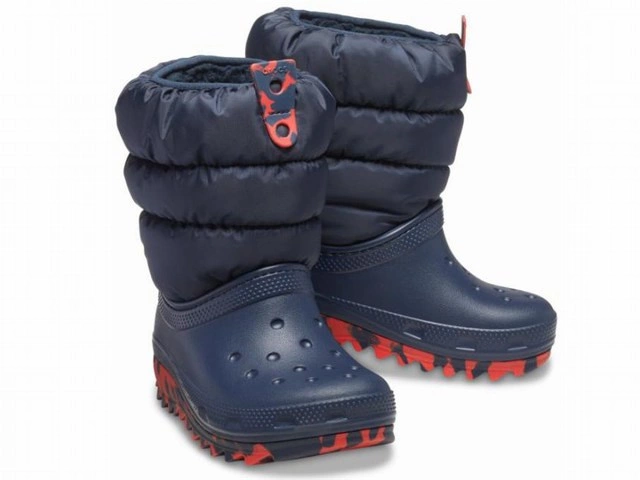 Śniegowce Crocs Classic Neo Puff Boot navy