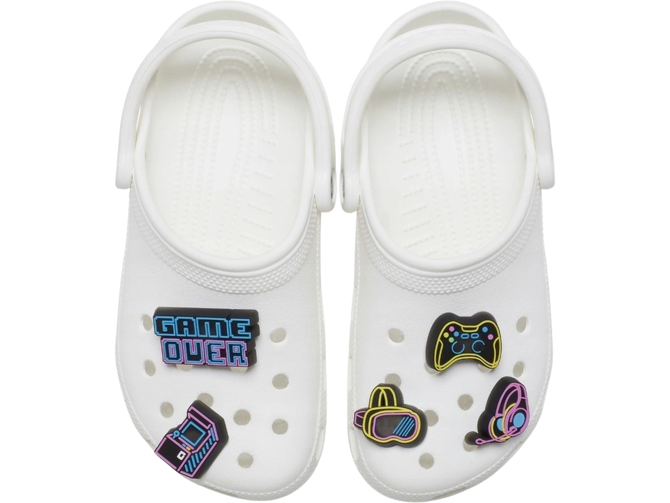 Jibbitz Crocs Lights Up Neon Gamer 5 Pack