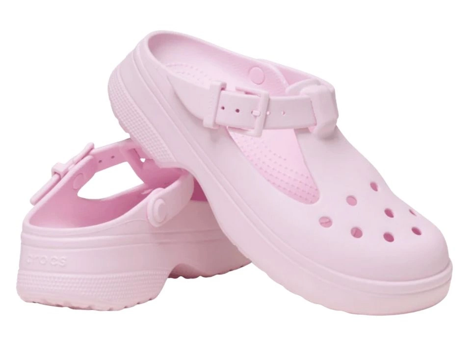 Klapki Crocs Classic Marry Jane Clog pink milk