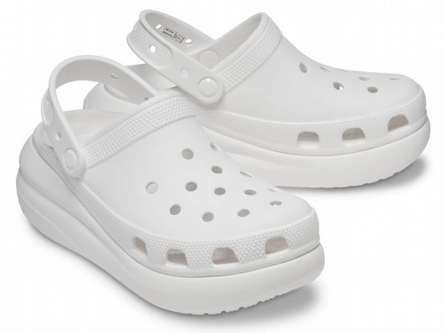Klapki Crocs Classic Crush Clog White